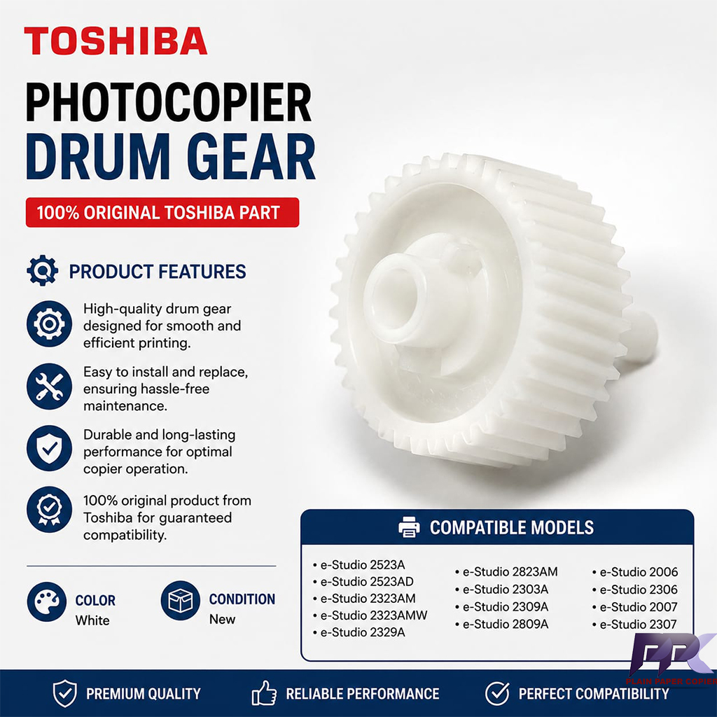 Drum Gear for Toshiba e-studio photocopier original
